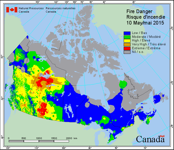 wildfires in canada travel advisory