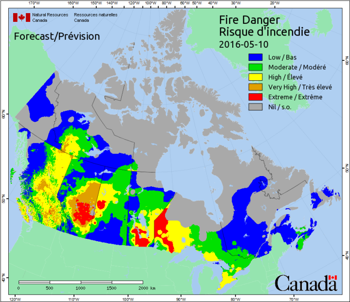 A look at wildfires in Manitoba and across the country Winnipeg