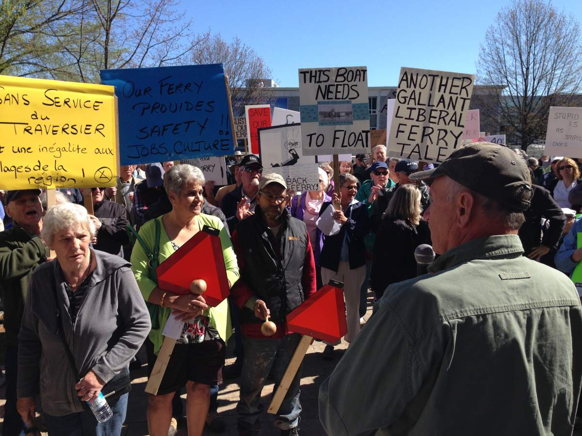 Fighting for the Gagetown Ferry