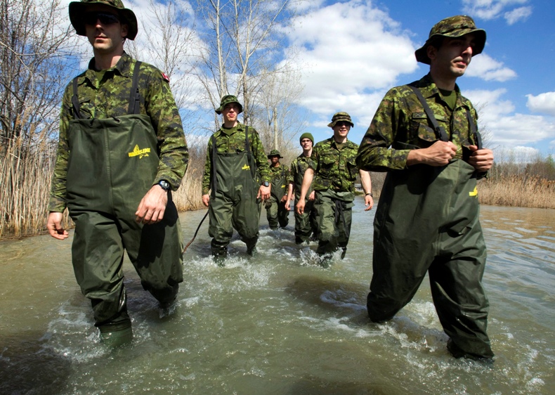 Canadian soldiers occasionally use the lozenges while in the battlefield abroad, to provide pain relief.