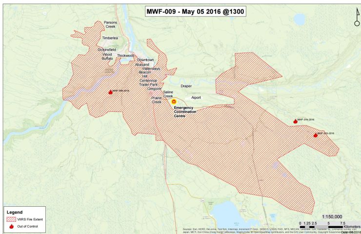 Fort Mcmurray Wildfire Fire Grows To 85 000 Hectares Thousands In