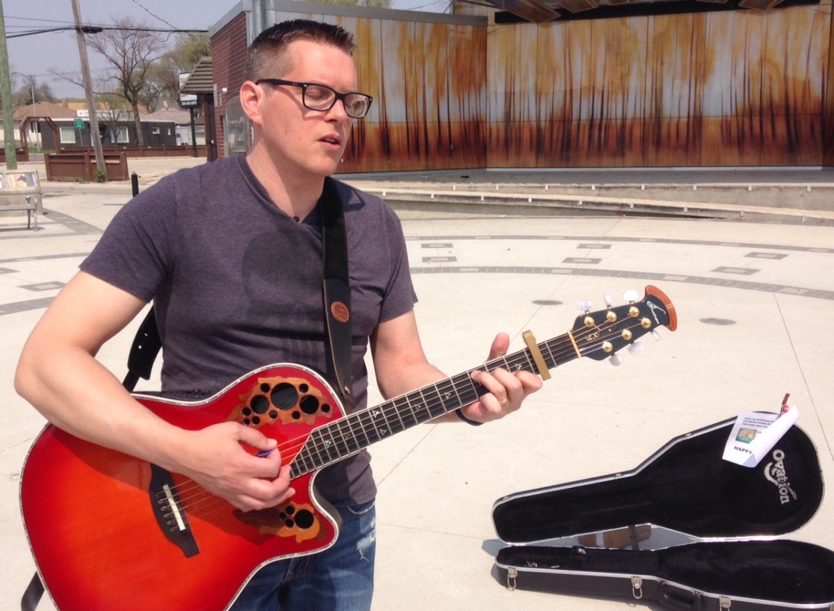 Lee Raito want better rules for buskers in Winnipeg. 