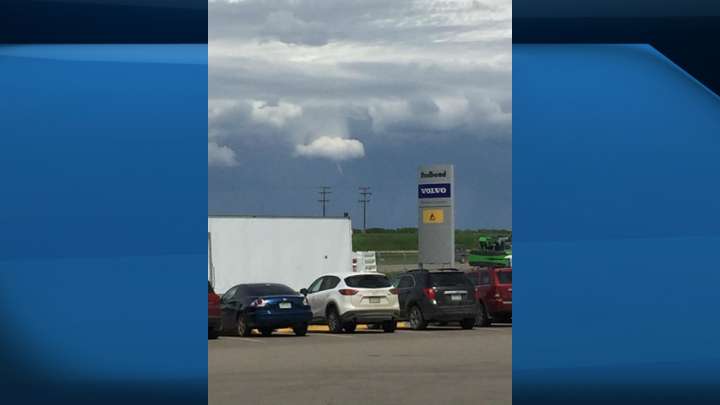 This funnel cloud was spotted near Regina around 2 p.m. on May 30 by Curtis Vey. 