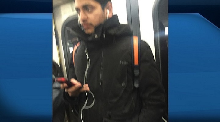 Man wanted in sexual assault investigation on board a Toronto subway on Feb. 5, 2016.