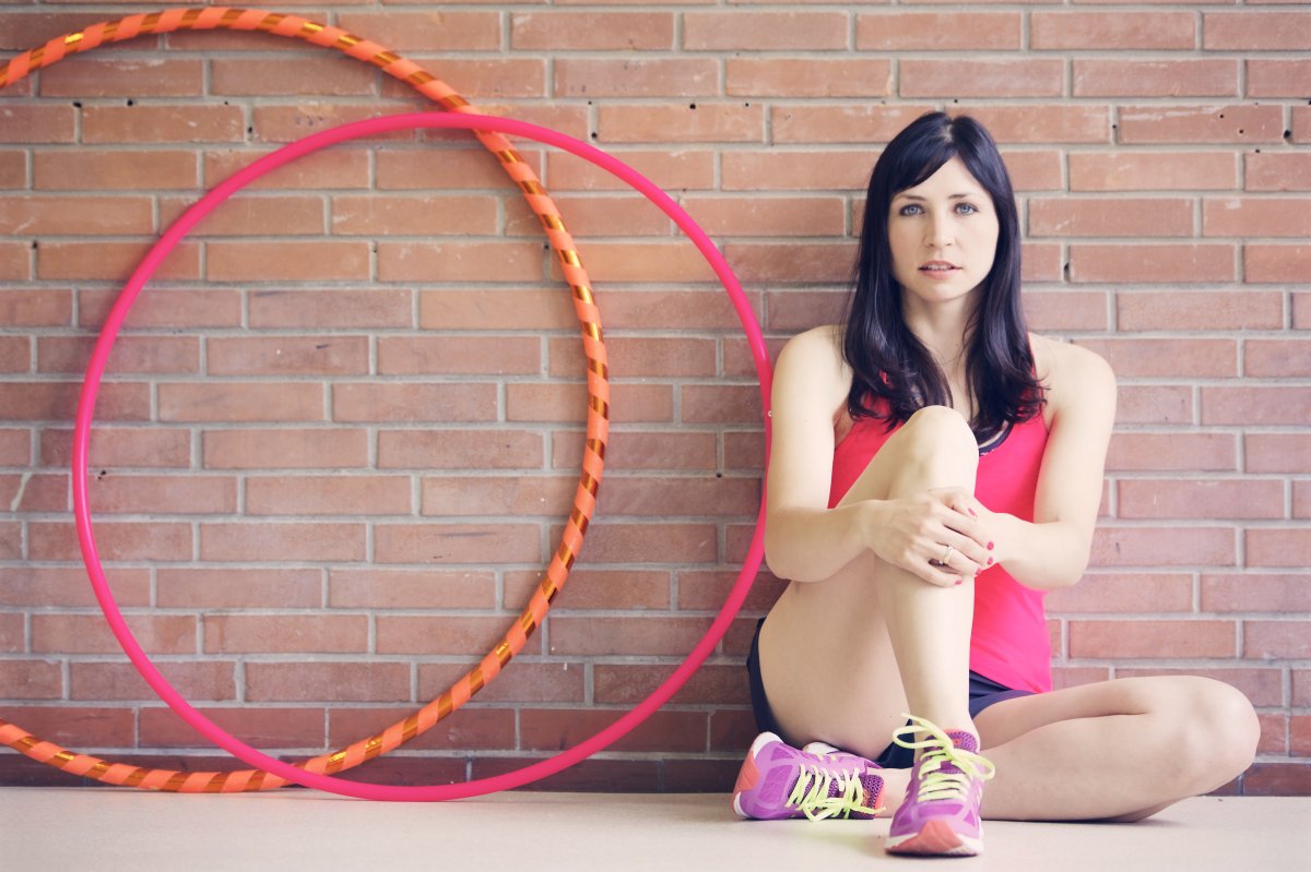 B.C.'s Heather Bray is waiting to hear back from the Guinness Book of World Records about whether she is now the fastest female 10-kilometre hula-hoop runner. 