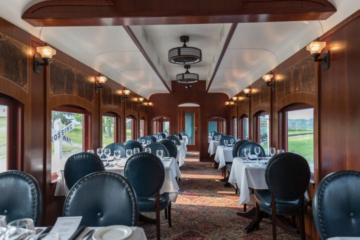 Heritage Park railway car