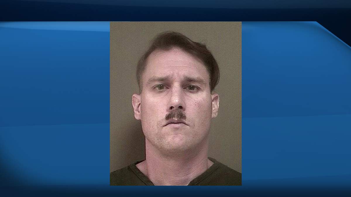 This photo provided Monday May 16, 2016 by New Jersey's Ocean County Jail shows Bruce Post III, who was arrested by Lacey, N.J., police on Sunday, May 15, 2016 after authorities ay they found a large cache of weapons and ammunition in the New Jersey Pinelands. 