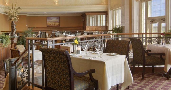 The Harvest Room at the Fairmont Hotel MacDonald.