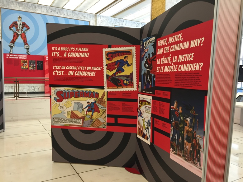 Alter-Ego: Comics and Canadian Identity is an exhibition launching on May 12, 2016 in the lobby at Library and Archives Canada. 