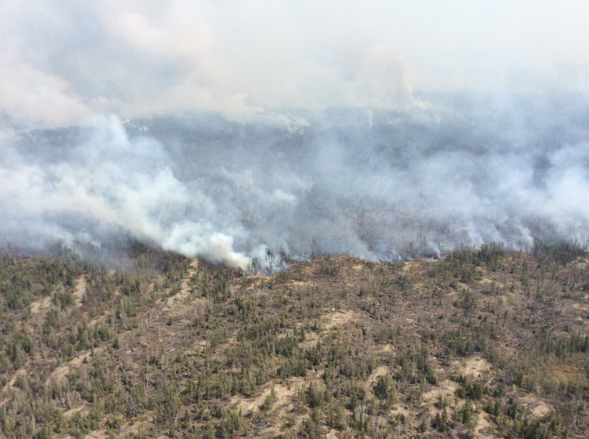 On May 8 wildfires along the Manitoba-Ontario border forced dozens of cottagers from their homes. The province lifted the evacuation order in the Whiteshell Provincial Park and Beresford Lake Tuesday.