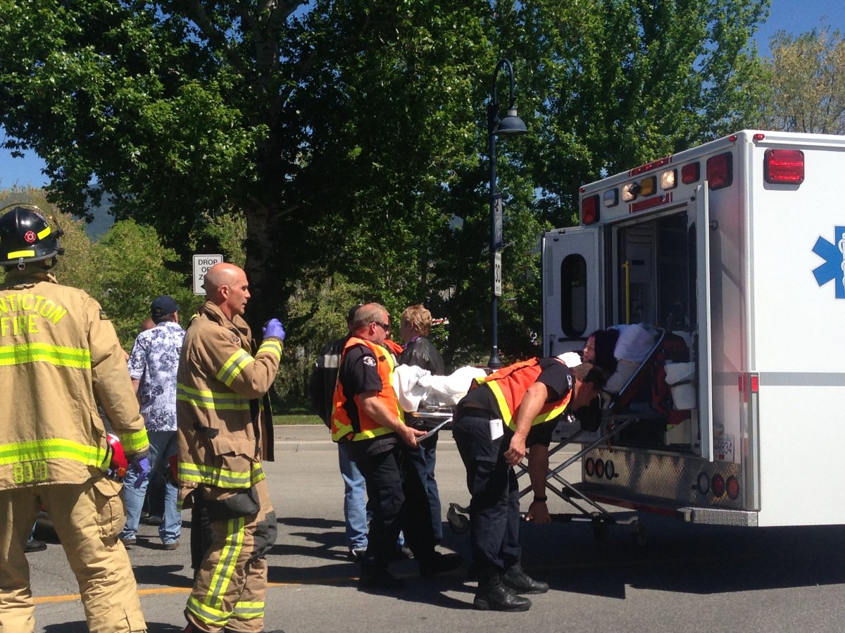 Motorcycle, scooter crash in Penticton Okanagan Globalnews.ca