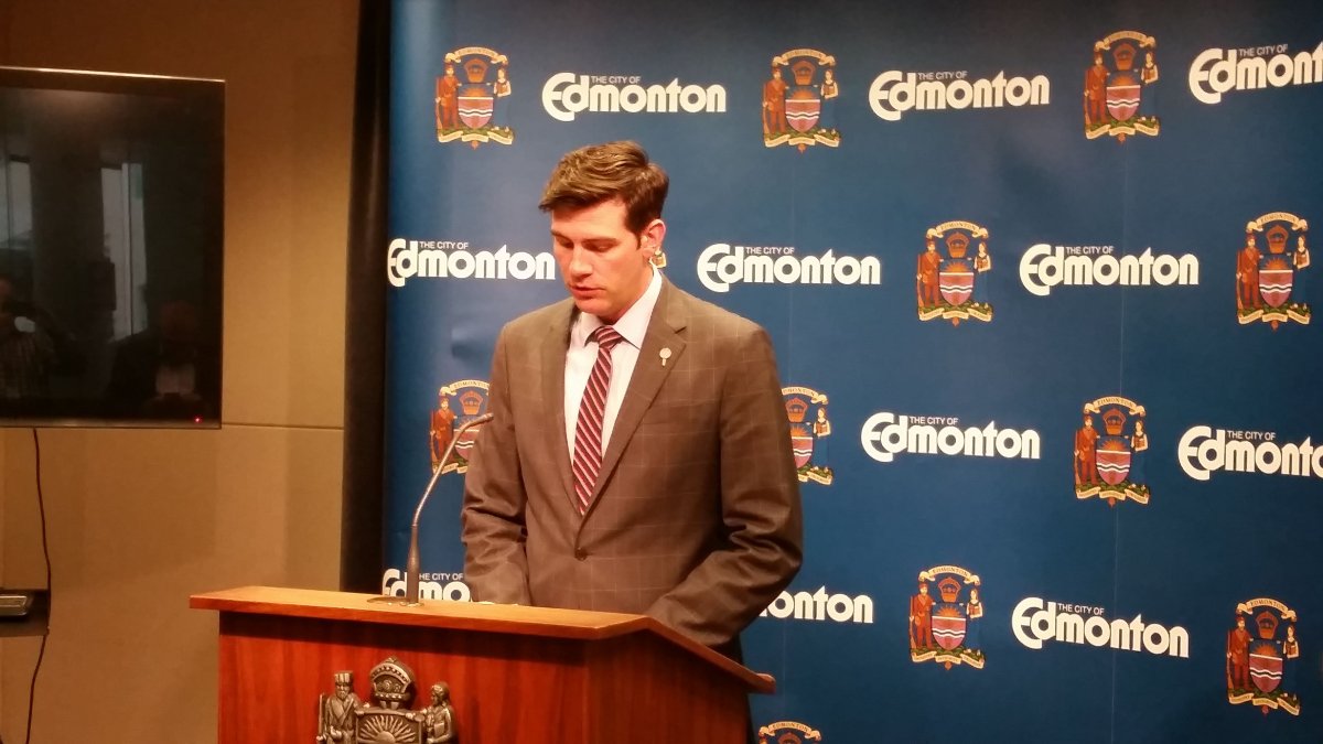 Mayor Don Iveson announces Edmonton will not bid on 2017 Canadian Finals Rodeo.