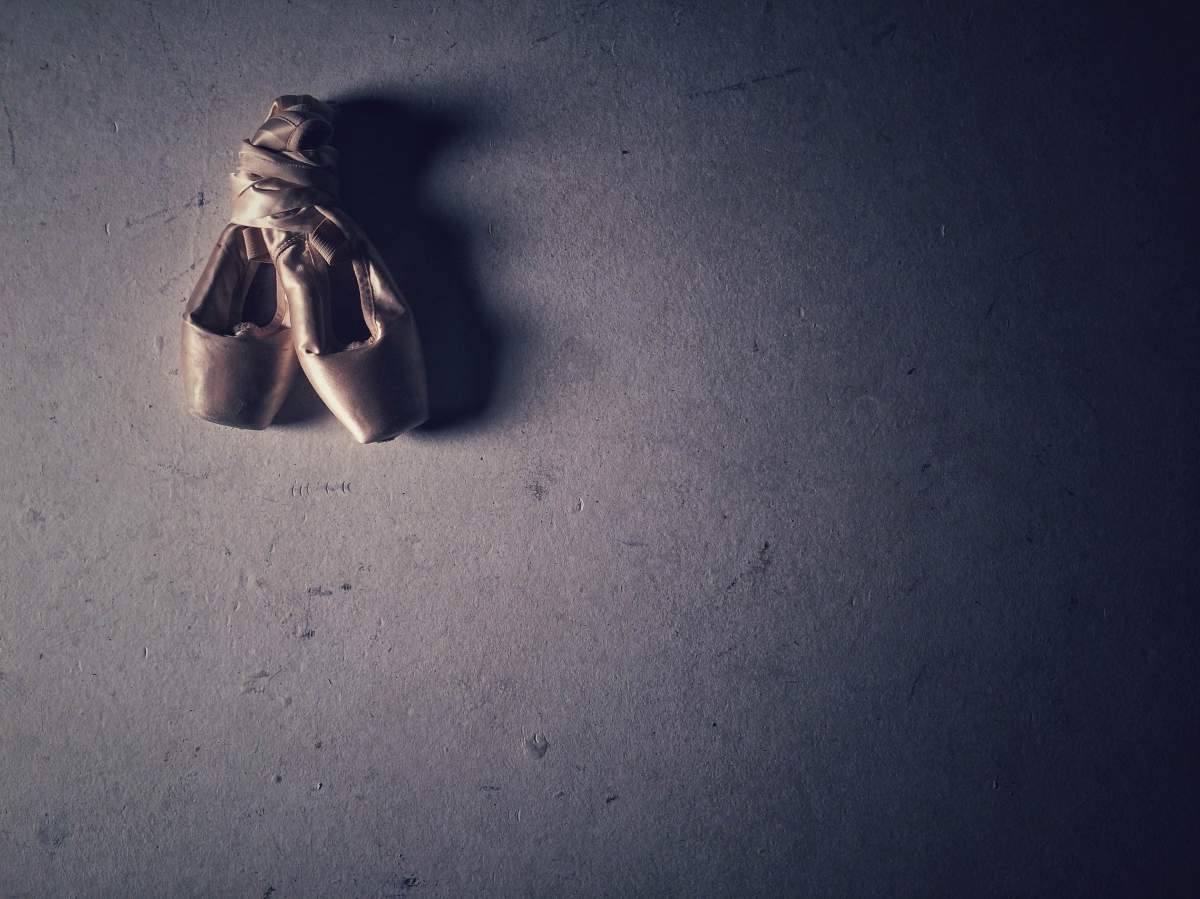 Kaiti Perras was a brilliant dancer. Her worn ballet shoes reveal her determination and strength.