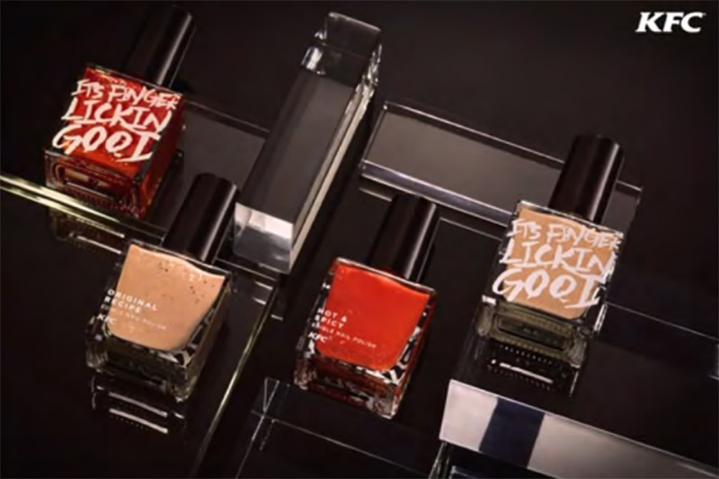 KFC-flavoured edible nail polish introduced by company in Hong Kong - image