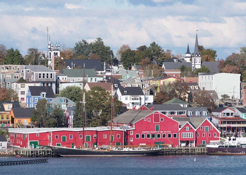 The waterfront in Lunenburg on Sunday, October 18, 2015. The historic town was designated a UNESCO World Heritage site in 1995.