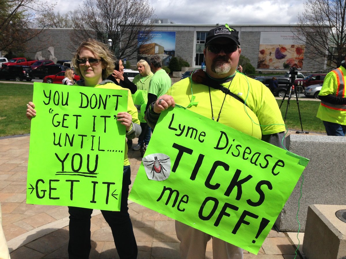 Lyme disease demonstration