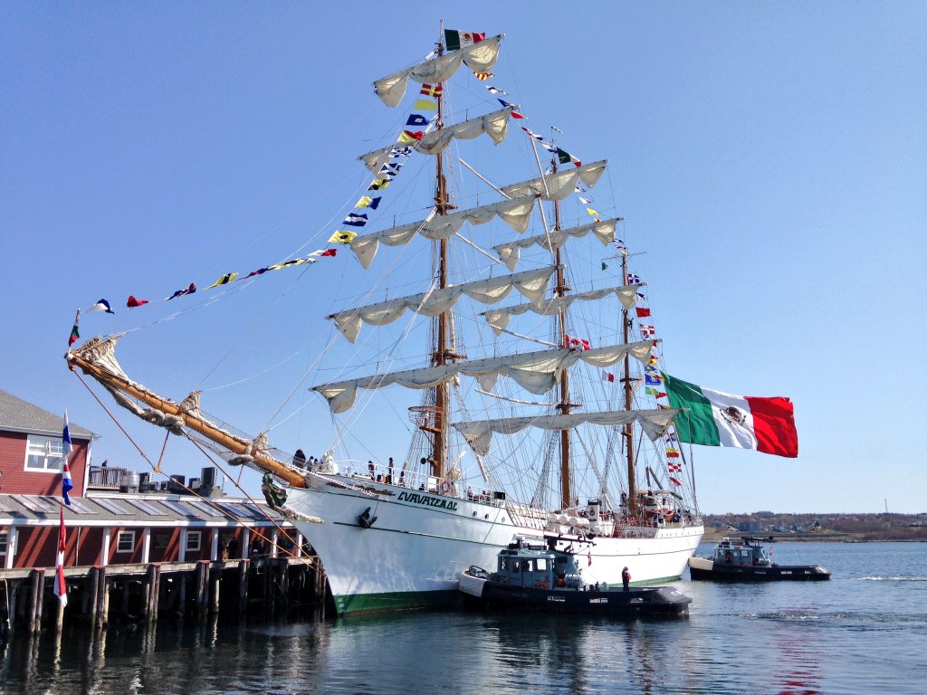 The Mexican Tall Ship ‘Cuauhtémoc’ sits in Halifax harbour in this file photo on Thursday, May 12, 2016.