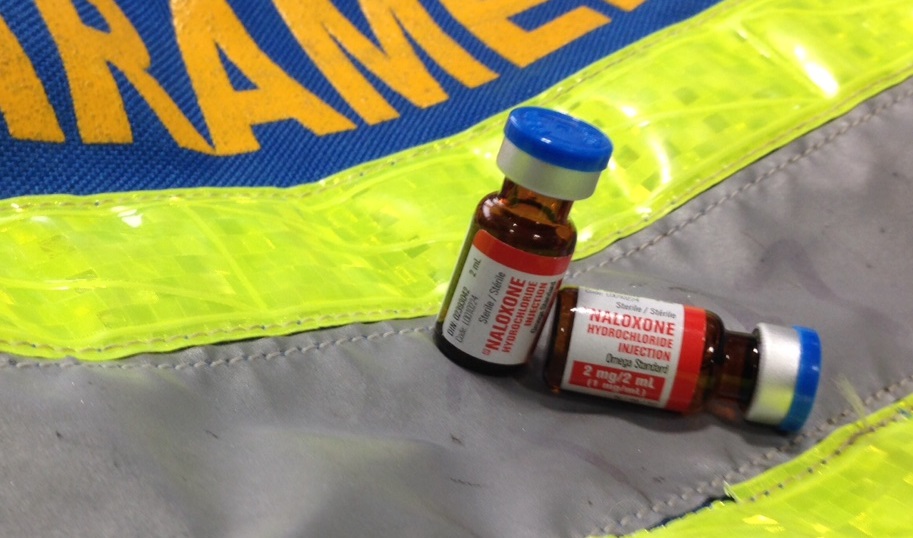 Narcan was used by fire fighters to treat an overdose patient  for the first time. 