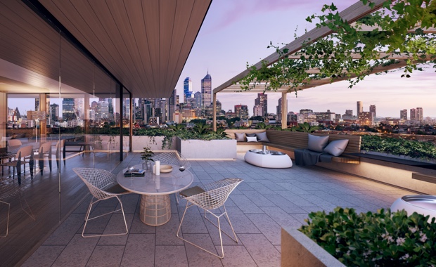 The Nord rooftop garden is part of the new development that is hiring a full-time lifestyle manager to cater to Millenials. 