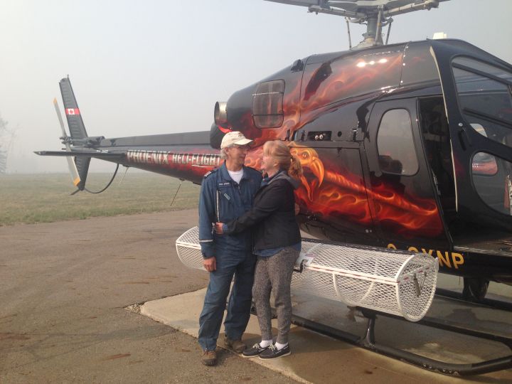 Fort McMurray fire bombers