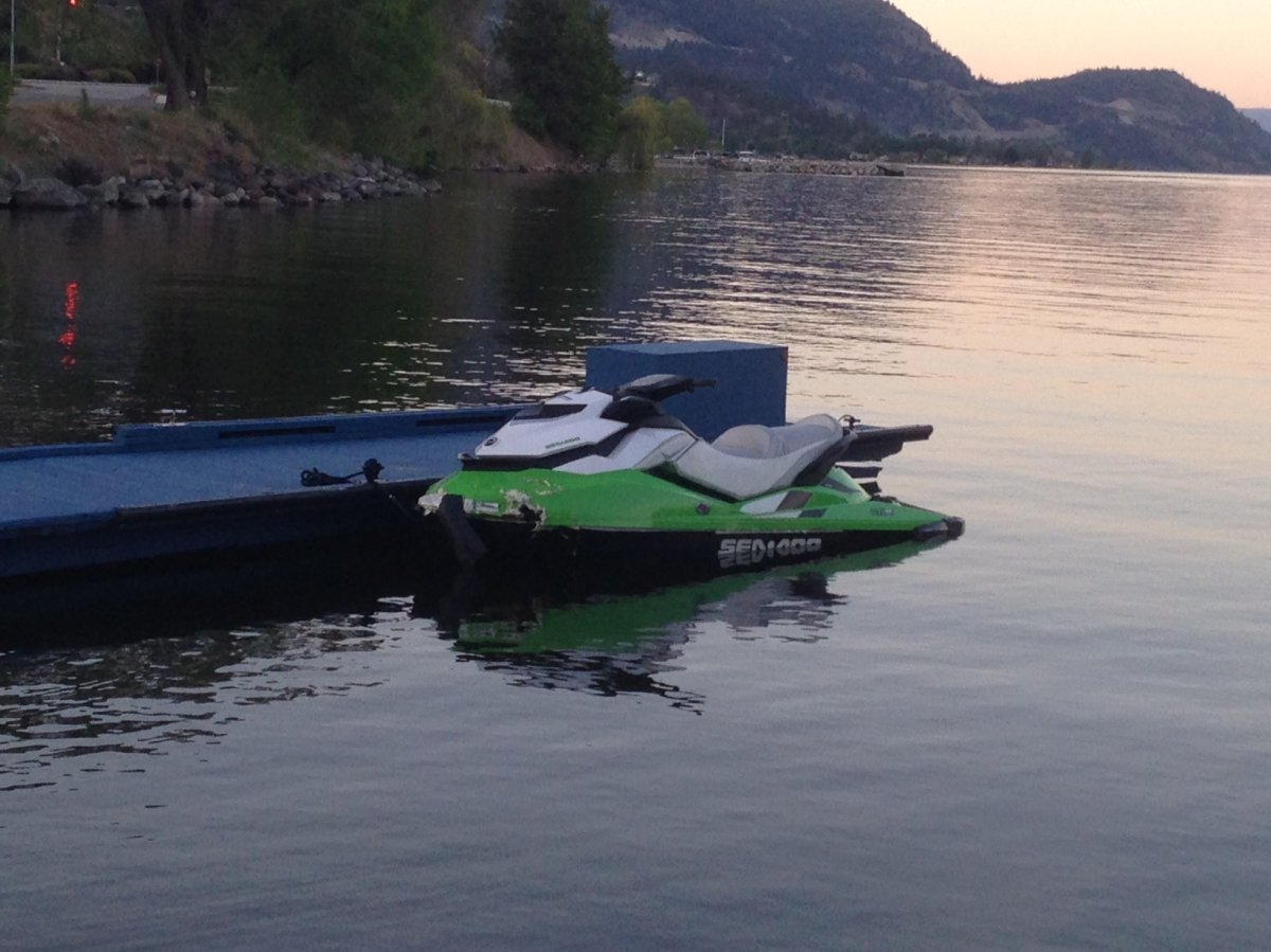 RCMP are investigating a crash on Okanagan Lake in Peachland. 