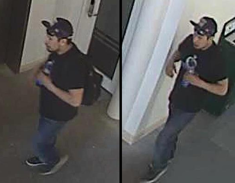 Winnipeg police search for this suspect after a robbery on May 16.