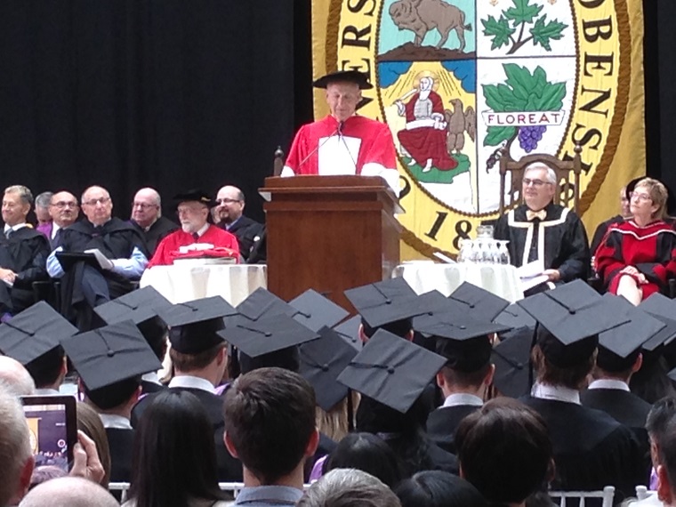 Convocation ceremonies were held at the U of M's Rady Faculty of Health Sciences.