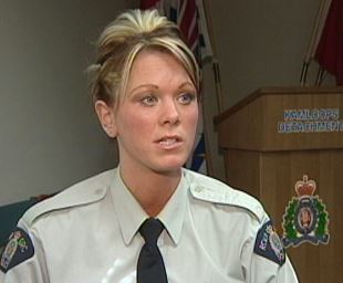 FILE PHOTO: Former RCMP officer Randi Love is facing drug trafficking charges.