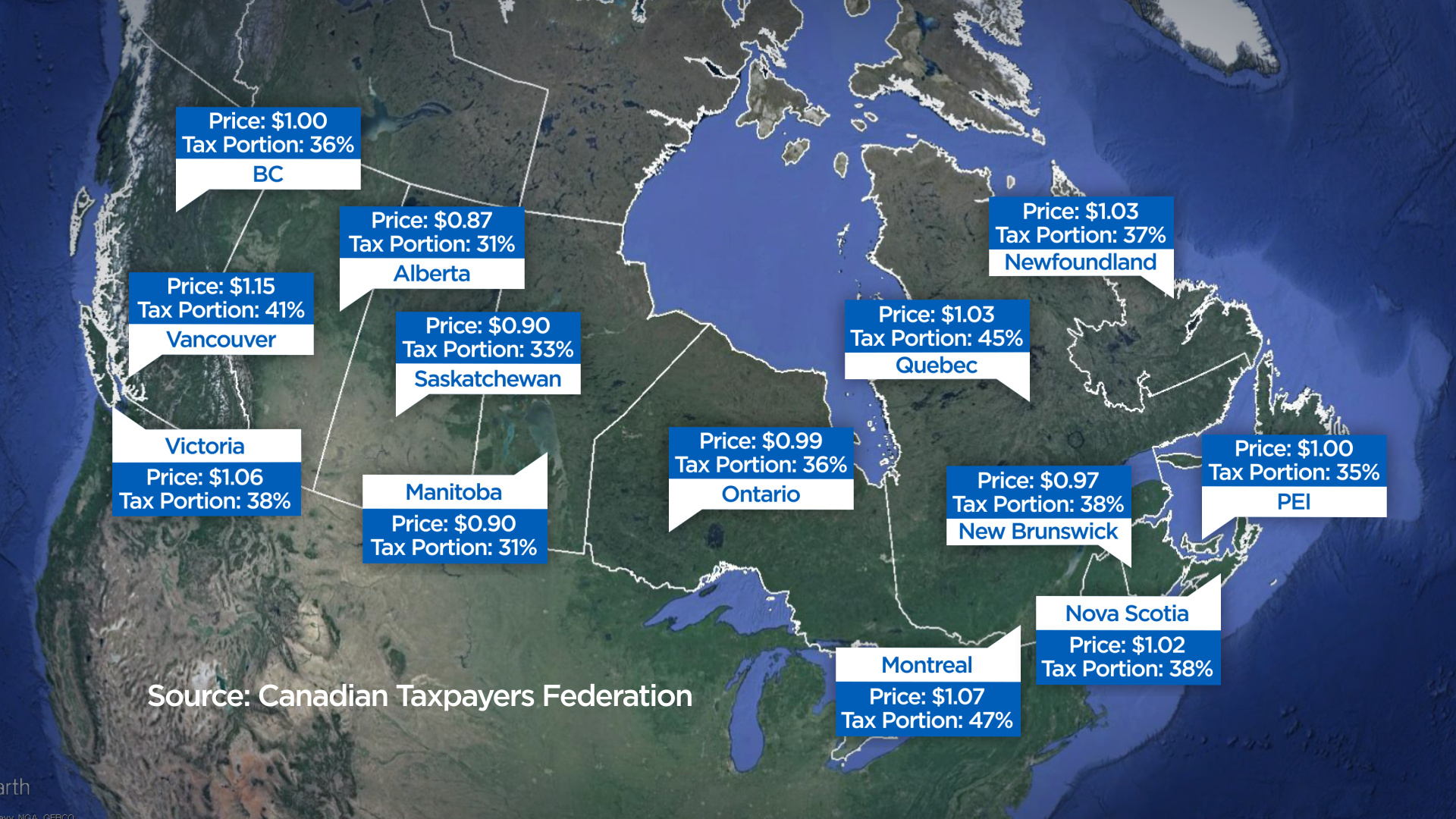 How much do you spend on tax at the pump? - National | Globalnews.ca