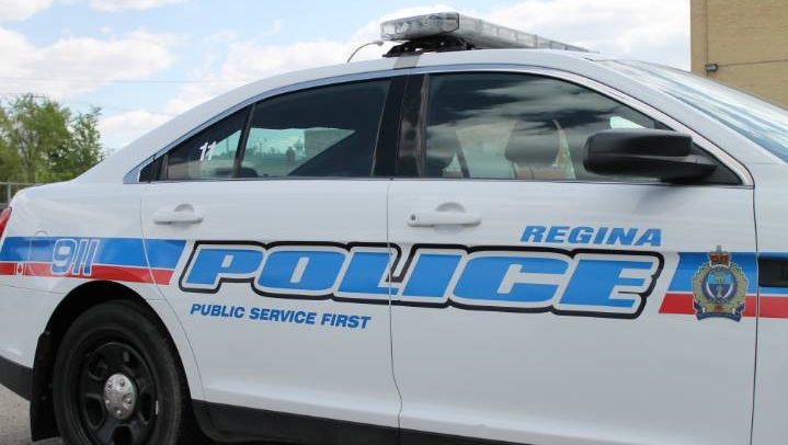 Regina police arrested two people after they evaded a police check stop on Tuesday afternoon.
