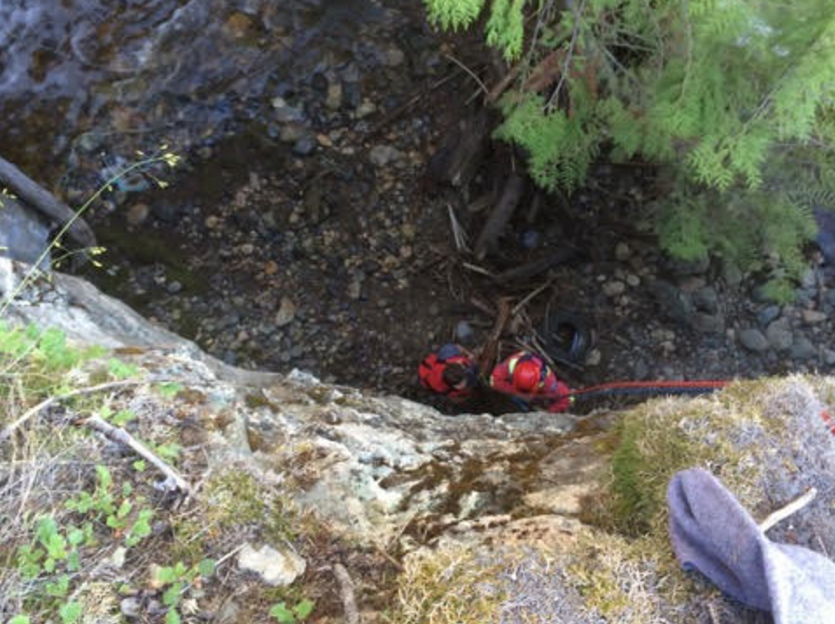A hiker was rescued from Mill Creek Canyon on Thursday afternoon.