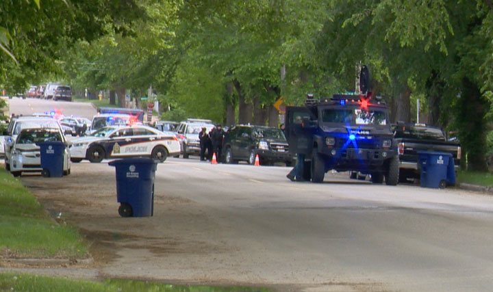 Saskatoon police say a 19-year-old man is facing gun charges after a standoff Wednesday afternoon.