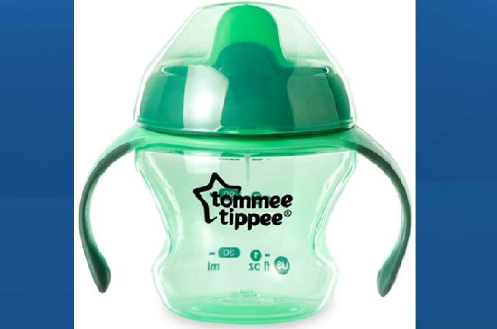 The recall involves five types of spill-proof Tommee Tippee Sippee cups all with a removable, one-piece white valve., according to Health Canada.