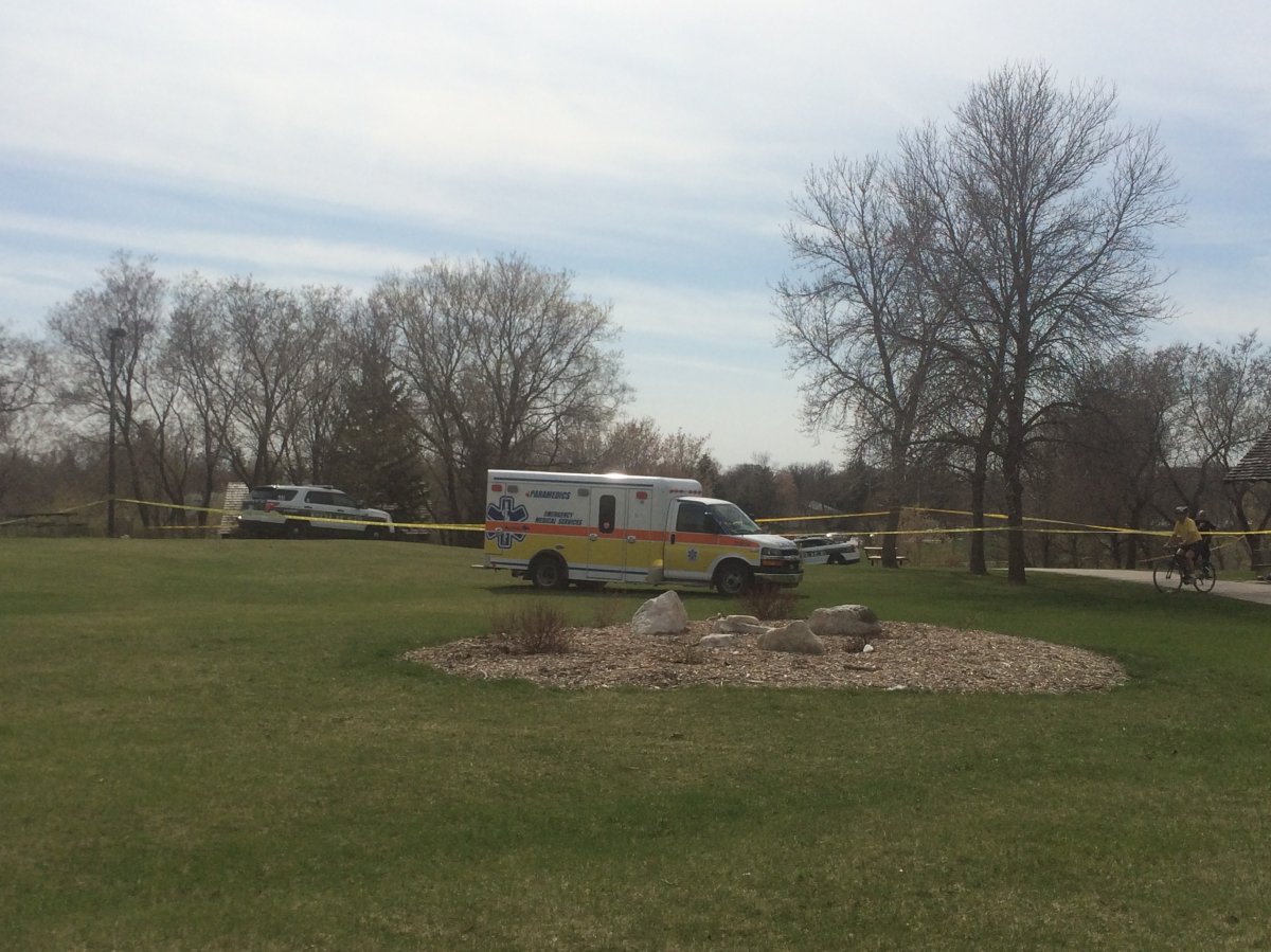 Multiple emergency personnel on scene at Sturgeon Creek Park for "suspicious incident'. 