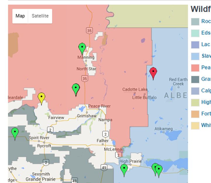 Firefighting plane crashes in northwest Alberta - image