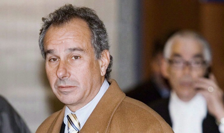 In this Dec. 2006 file photo, Cinar co-founder Ronald Weinberg arrives at the courthouse in Montreal. The co-founder of the Cinar animation company was sentenced to nine-years in prison for fraud. Wednesday, June 22, 2016.