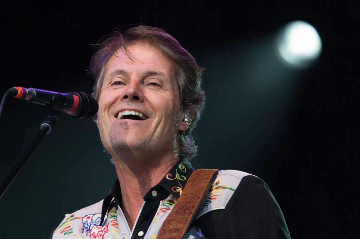 Blue Rodeo performs during Fire Aid for Fort McMurray in Edmonton, Alberta, on Wednesday June 29, 2016.