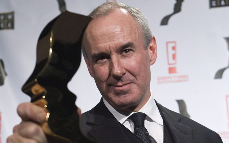 Ron McLean poses for a photograph after winning the Best Host Interviewer in a Sports Program or Sportscast, for Hockey Night in Canada, during the 23rd Annual Gemini Awards in Toronto on Friday, November 28, 2008. 