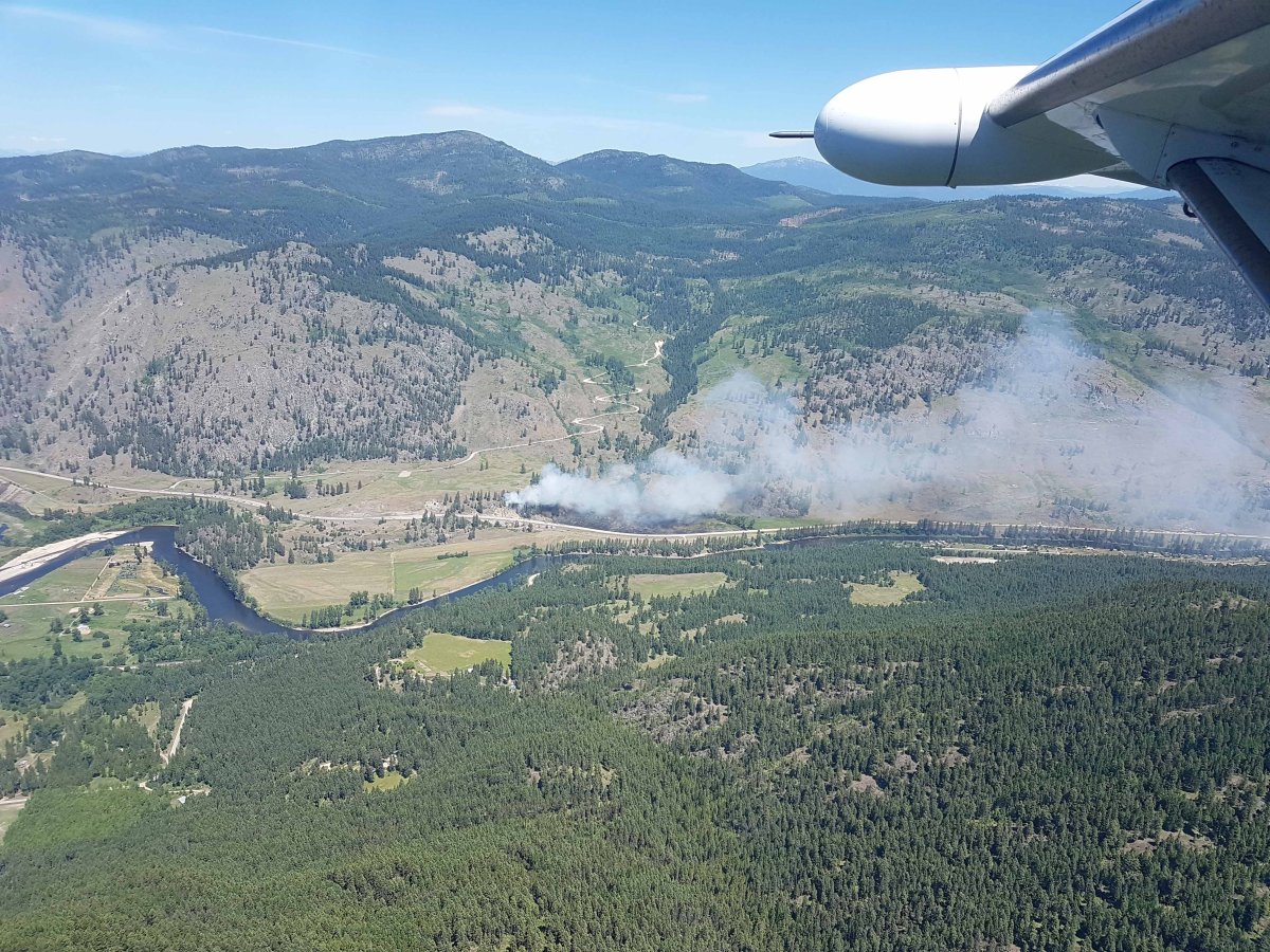 Gilpin wildfire near Grand Forks nearly contained Globalnews.ca