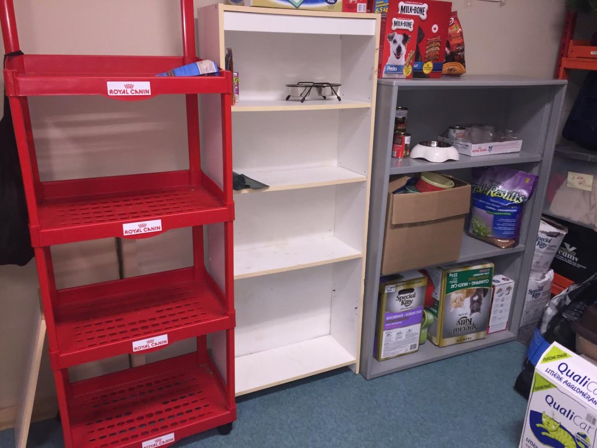 The shelter's executive director says plenty of food has been going out, but none has been coming in.  They're asking for the public's help in restocking their shelves.