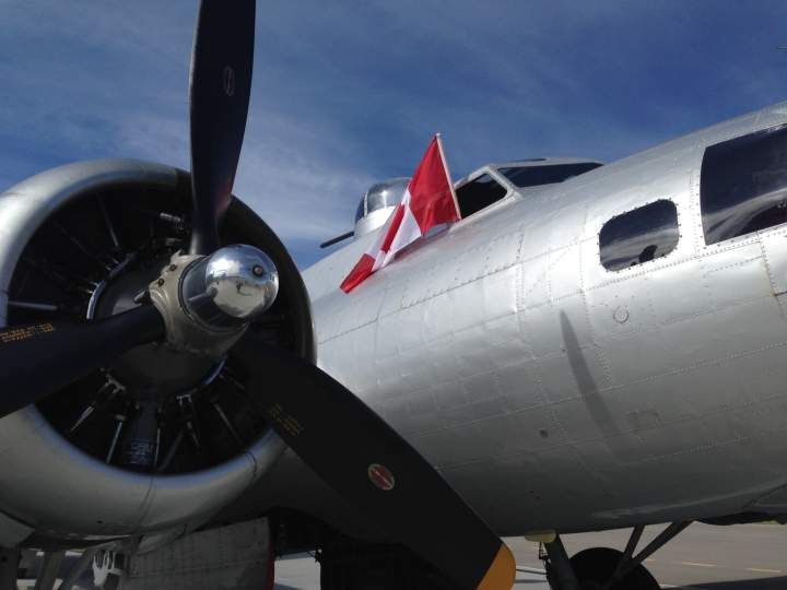 Iconic B-17 Flying Fortress bomber visits Calgary area on tour - image