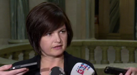 Carla Beck becomes first Sask. NDP. to announce leadership run.