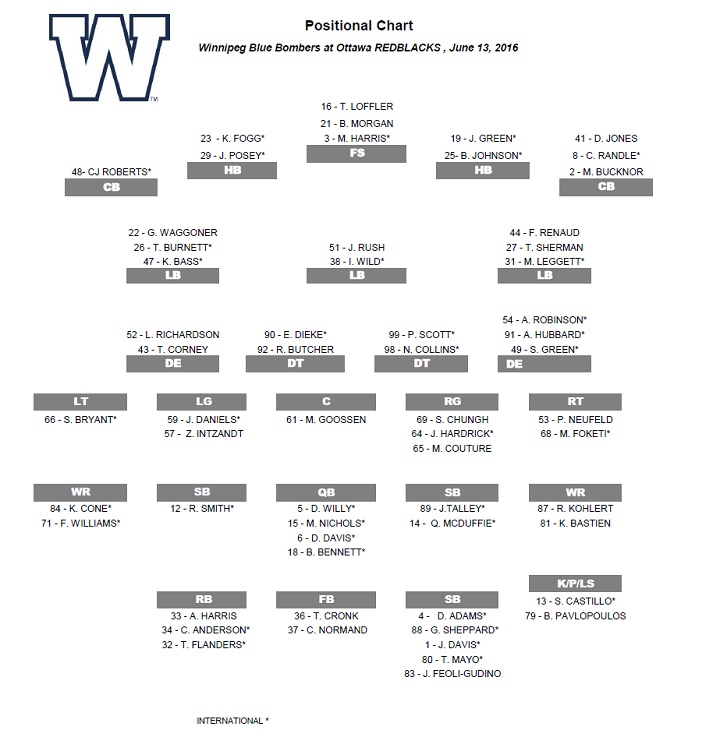 Winnipeg Blue Bombers leaving veteran defensive linemen behind for final pre-season game - image