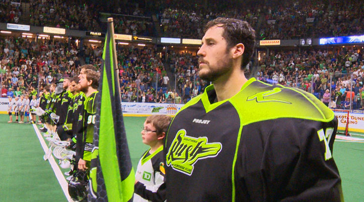 Saskatchewan Rush goalie Aaron Bold named Champion’s Cup series MVP after a great performance in 2016 NLL playoffs.