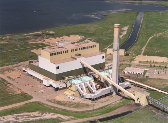 The Sheerness coal plant is near Hanna, Alta. is shown in a handout photo. The plant will be forced to close early because of new provincial regulations.