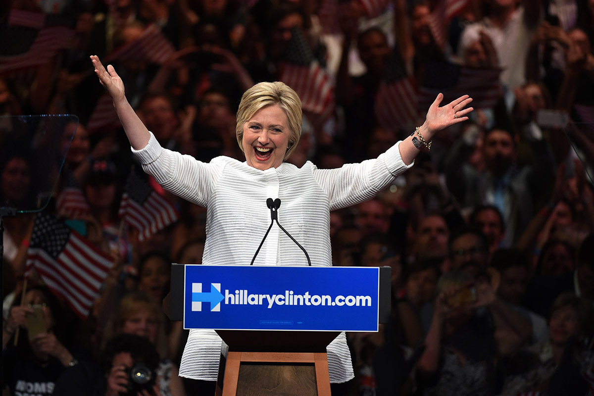 Clinton declares victory, says Trump ‘temperamentally unfit’ to be ...