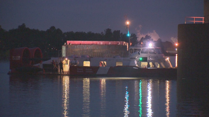 Rescue crews are searching for a missing swimmer in the Fraser River.