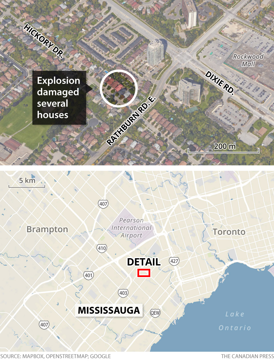 Explosion destroys home in Mississauga; 1 person dead, 25 houses damaged - image