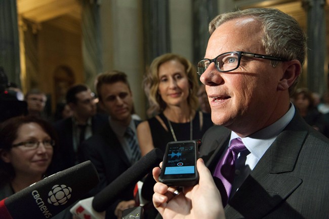 Brad Wall said he is hopeful the Keystone XL pipeline will move forward due to Donald Trump's support for the project, as well as Republican majorities in the House and the Senate.