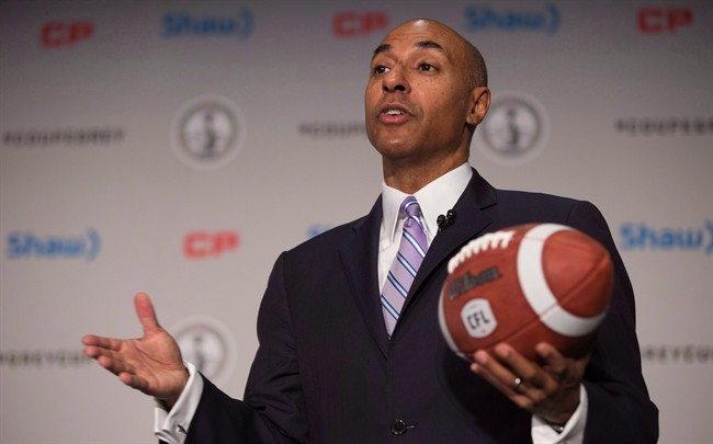 CFL Commissioner Jeffrey Orridge.